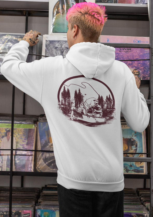 Boat Dog Unisex Printed Hoodie
