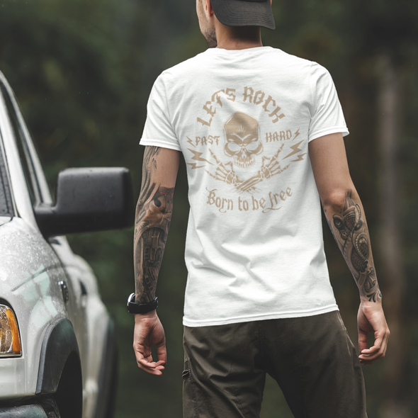 Born To Be Free Skull Unisex T-shirt