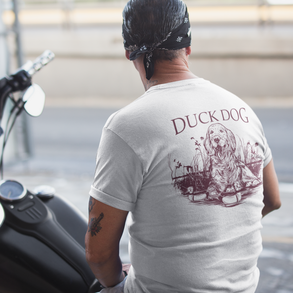 Duck Dog Vintage Printed Unisex T-shirt