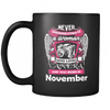 November Women Who Loves Camera Mug