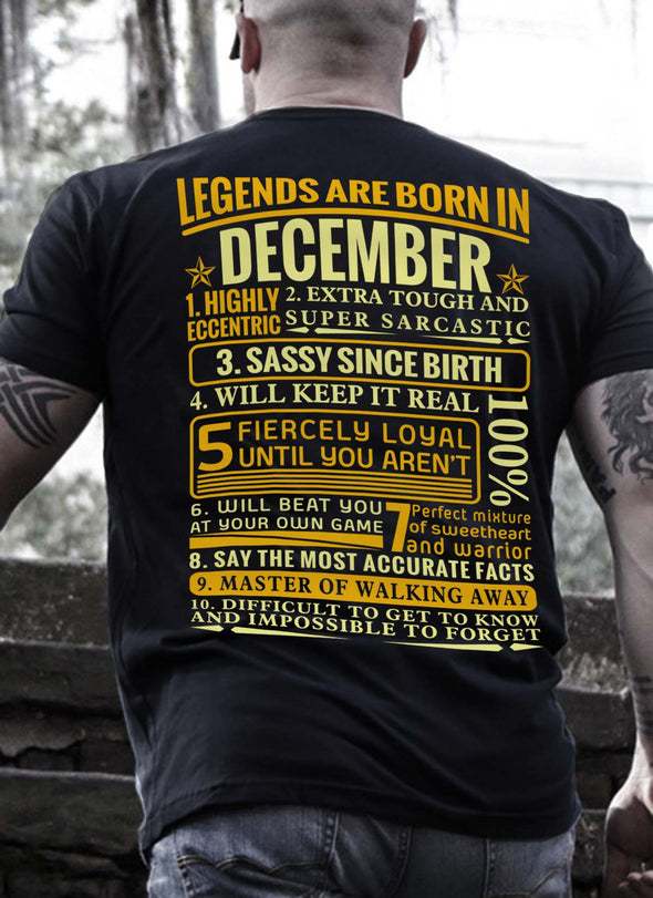 New Edition **Legends Are Born In December** Shirts & Hoodies