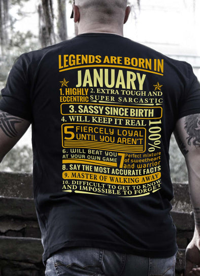 New Edition **Legends Are Born In January** Shirts & Hoodies