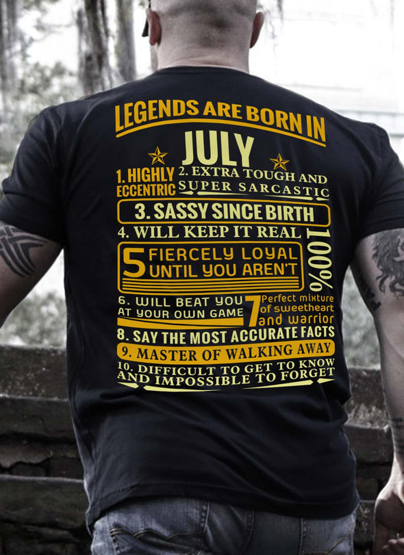 New Edition **Legends Are Born In July** Shirts & Hoodies