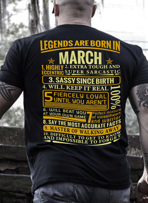 New Edition **Legends Are Born In March** Shirts & Hoodies