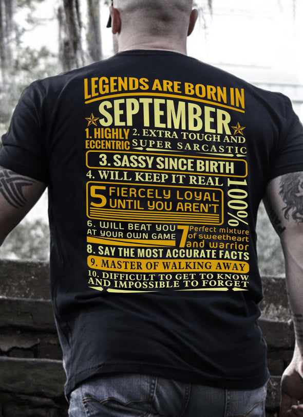 New Edition **Legends Are Born In September** Shirts & Hoodies