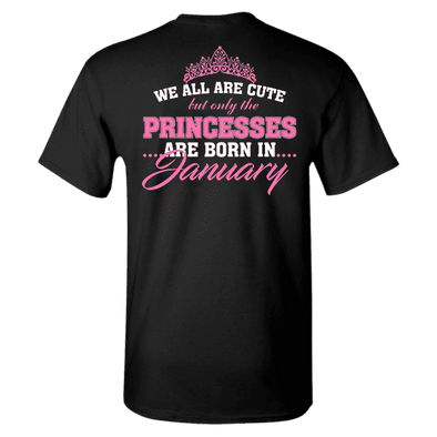 Limited Edition **Princess Born In January** Shirts & Hoodies