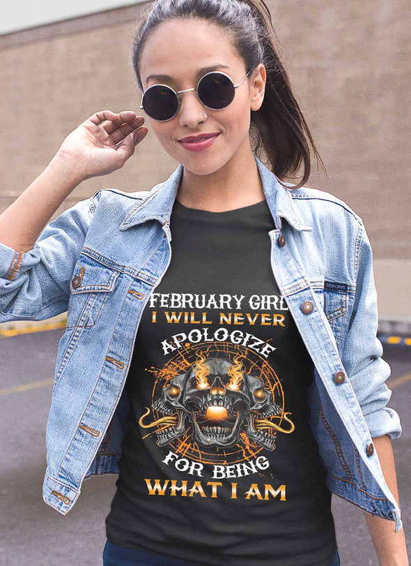 New Edition**February Girl Will Never Apologize** Shirts & Hoodies