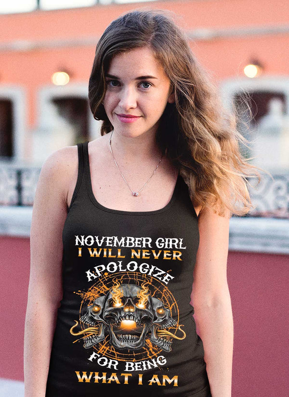 New Edition** November Girl Will Never Apologize** Shirts & Hoodies