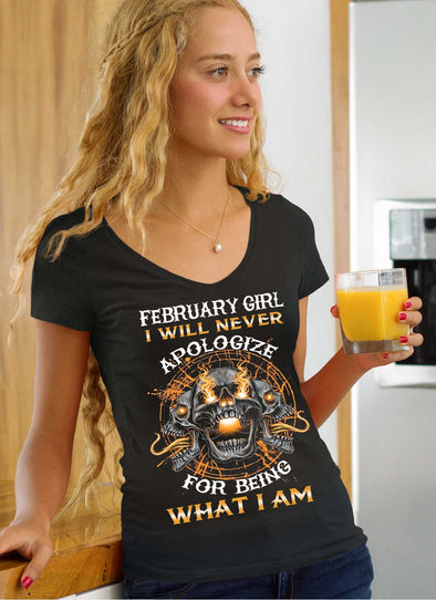 New Edition**February Girl Will Never Apologize** Shirts & Hoodies
