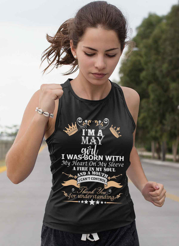 New Edition **May Born Girl Front Print** Shirts & Hoodies