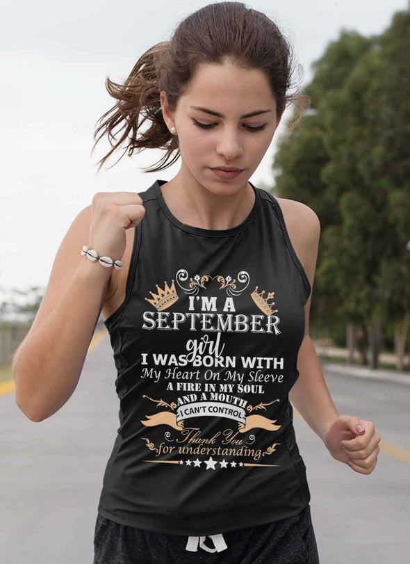 New Edition **September Born Girl Front Print** Shirts & Hoodies