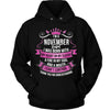 Newly Launched **November Girl Born With Heart On Sleeve** Shirts & Hoodies