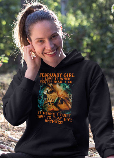 Limited Edition** February Girl Don't Have To Play Anymore** Shirts & Hoodies