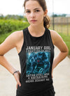 Limited Edition **As A January Girl I Can't Go To Hell** Shirts & Hoodie