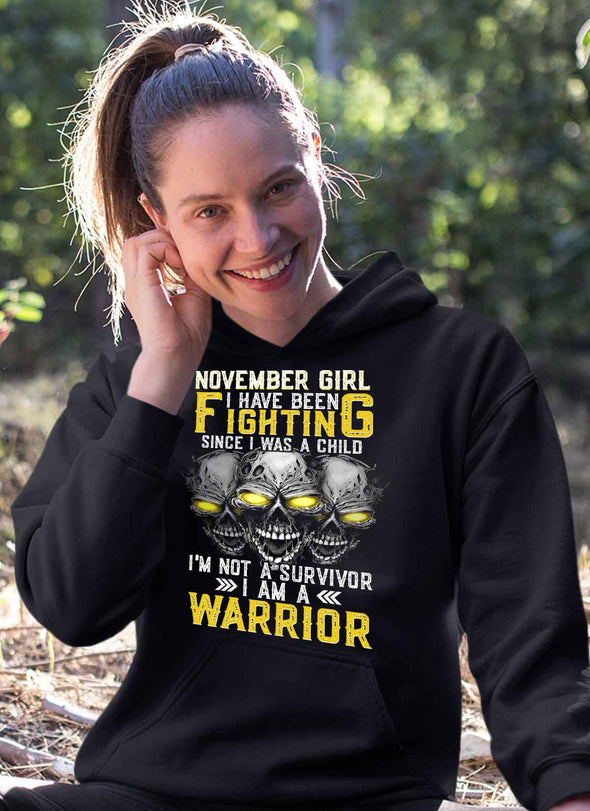 New Edition **November Girl Is A Warrior** Shirts & Hoodies