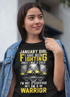 New Edition **January Girl Is A Warrior** Shirts & Hoodies