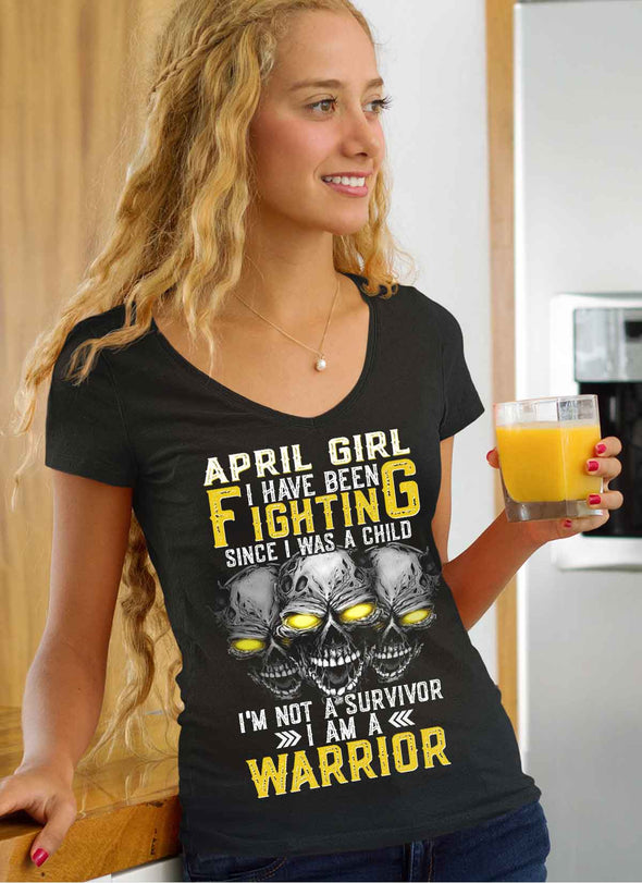 New Edition **April Girl Is A Warrior** Shirts & Hoodies