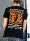 **Never Underestimate August Born Girl** Back Print Shirt & Hoodies