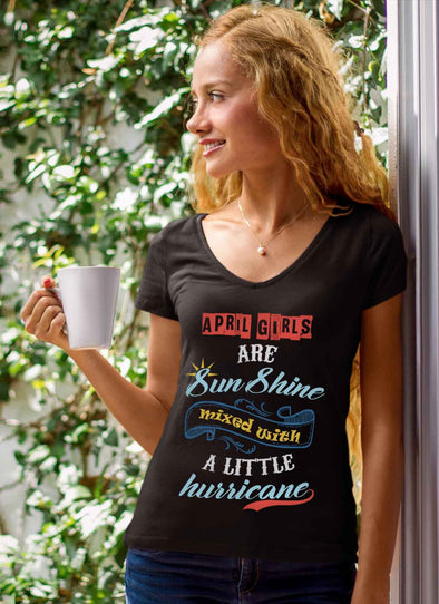 Limited Edition  **April Born Girls Are Sunshine** Shirts & Hoodies