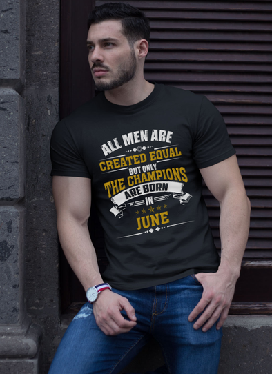 Limited Edition **Champions Are Born In June** Shirts & Hoodies