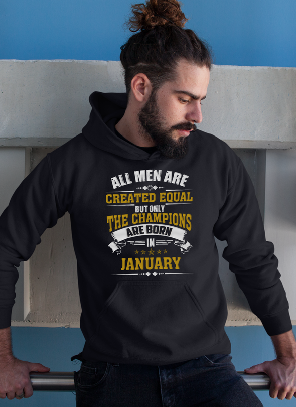 Limited Edition **Champions Are Born In January** Shirts & Hoodies