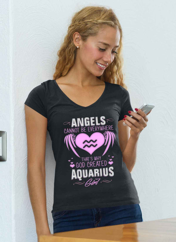Limited Edition **God Created Aquarius Girl** Shirts & Hoodies