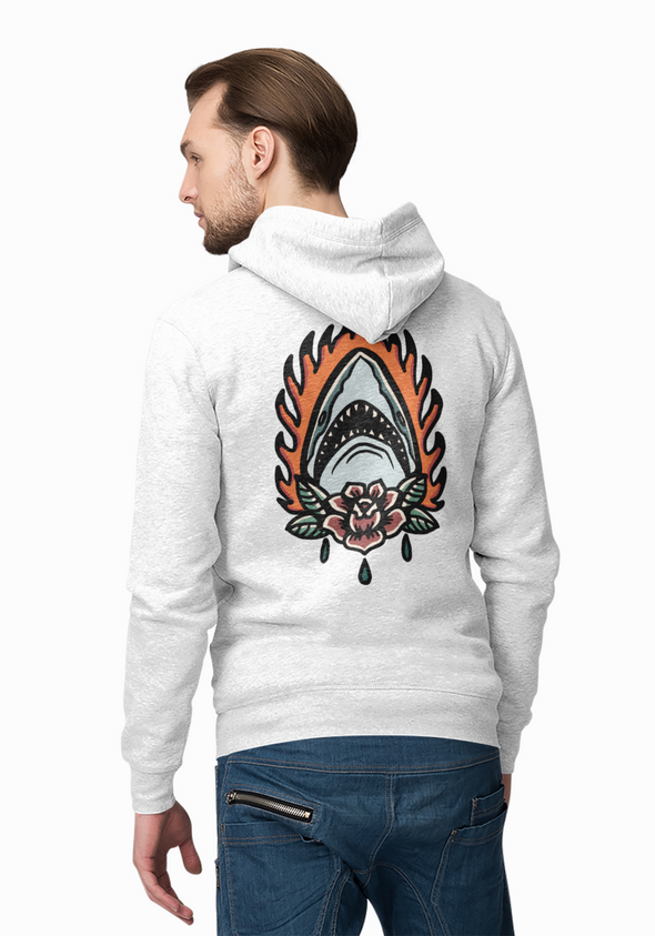Shark Printed Unisex Hoodie