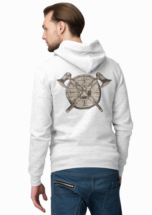 Unisex Axe Printed Hoodie