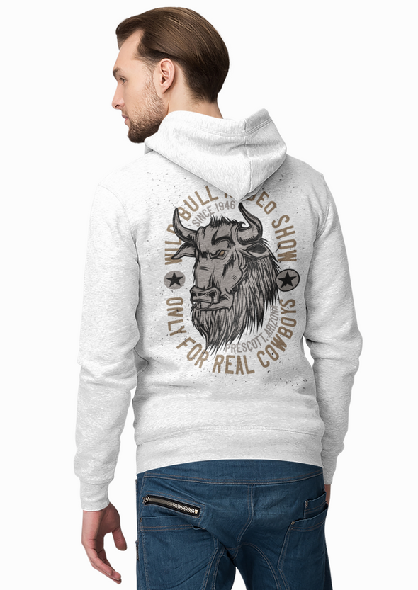 Bulls Head Unisex Printed Hoodie