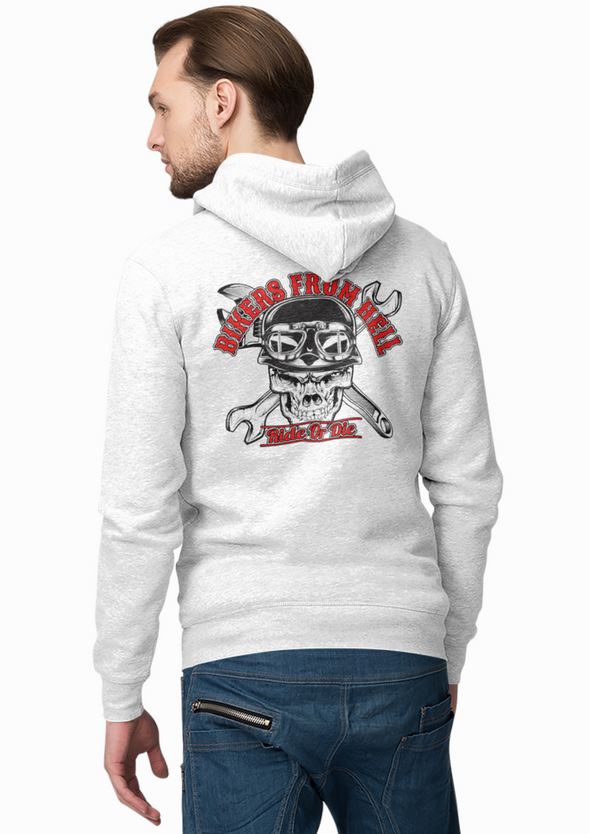Bikers from Hell Printed Hoodie