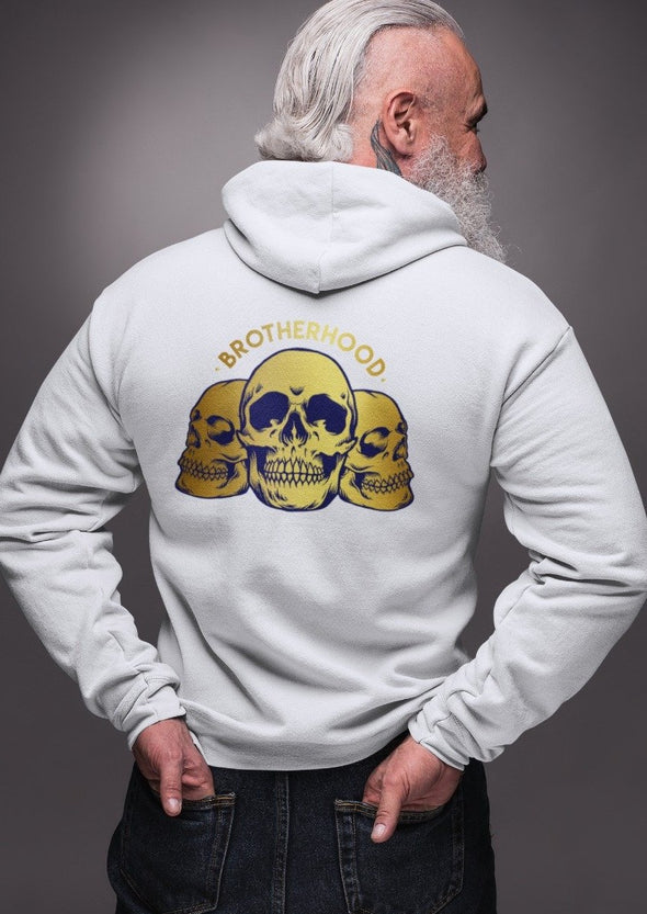 Brotherhood Gold Skull Unisex Hoodie