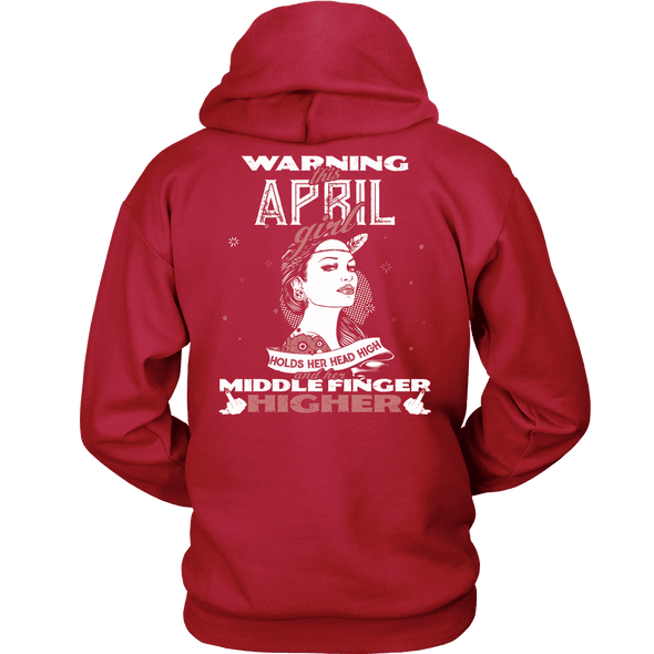 Limited Edition ***April Girl Head High Back Print*** Shirts & Hoodies