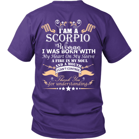 Limited Edition ***I Am A Scorpio Women Back Print*** Hoodies & Shirts