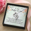 Mother In Law Necklace With Message Card, I Will Love Your Son With All My Heart, Mother in Law Jewelry, Mother Day Necklace, Double Heart Necklace