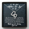 Future Mother In Law Necklace With Message Card, Mother in Law Jewelry, Thank You For Sharing Your Son, Mother in Law Jewelry, Mother Day Necklace, Double Heart Necklace