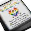 To My Girlfriend, Every Time I Look At You, I Fall In Love All Over Again, Jewelry For Her, Forever Love Necklace, Heart Necklace, Birthday