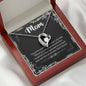Mom You are The Best, Forever Love Necklace, Gift Ideas for Mom, Gift for Mother's Day, Christmas, Birthday, Silver/Gold Jewelry