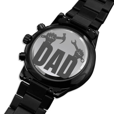 Dad Engraved Chronograph watch