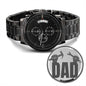 Dad Engraved Chronograph watch