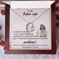 Forever Love Necklace, My Future Wife, Necklace With Message Card, Birthday Gift For Her