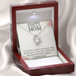 HAPPY MOTHER'S DAY MOM, I LOVE YOU, FOREVER LOVE NECKLACE FOR MOM, NECKLACE WITH MESSAGE CARD, BIRTHDAY, MOTHER'S DAY GIFT FOR HER