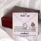 Forever Love Necklace, My Future Wife, Necklace With Message Card, Birthday Gift For Her