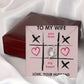 Forever Love Necklace, You Won My Heart, Wife Necklace With Message Card, Birthday Gift For Her