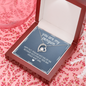 You Are My Penguin, Forever Love Necklace With Message Card, Jewelry For Her, Pendant For Her, Gift For Wife From Husband, Birthday, Anniversary Gift For Wife