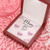 Mum Customized Pendant, Forever Love Necklace, Customized Pendant For Her, Mother's Day Gift, Birthday Gift, Christmas, Anniversary, Gift For Her, Valentine's Day, Jewelry For Her