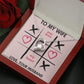 Forever Love Necklace, You Won My Heart, Wife Necklace With Message Card, Birthday Gift For Her