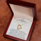HAPPY MOTHERS DAY, FOREVER LOVE NECKLACE FOR MOM, NECKLACE WITH MESSAGE CARD, BIRTHDAY, MOTHER'S DAY GIFT FOR HER, FROM DAUGHTER/SON
