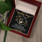 Forever Love Necklace, Badass Wife, Necklace With Message Card, Birthday Gift For Her