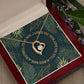 Forever Love Necklace, To My Wife, Necklace With Message Card, Birthday Gift For Her