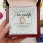 Forever Love Necklace with message card, Gift To Self Motivate your loved ones, unique Gift for family and Friends, Gift for all occasion etc